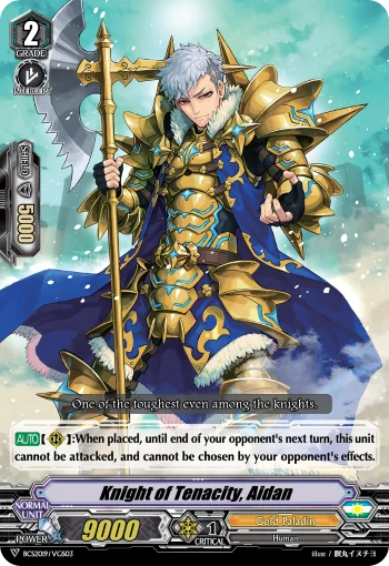 Knight of Tenacity, Aidan