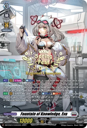 Fountain of Knowledge, Eva