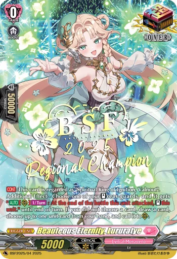 Beauteous Eternity, Lururatye
