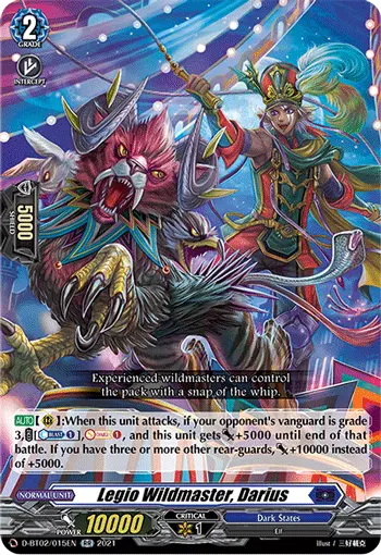 Legio Wildmaster, Darius