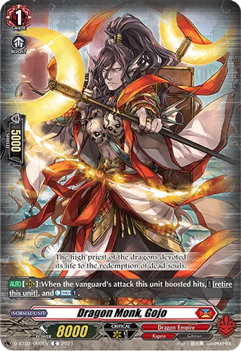 Dragon Monk, Gojo