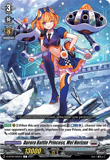 Aurora Battle Princess, Mel Horizon