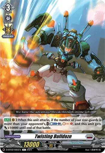 Twisting Bulldoze