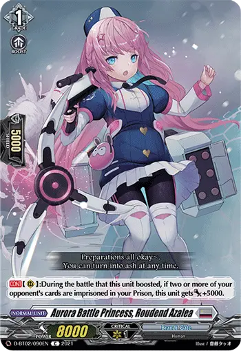 Aurora Battle Princess, Roudend Azalea