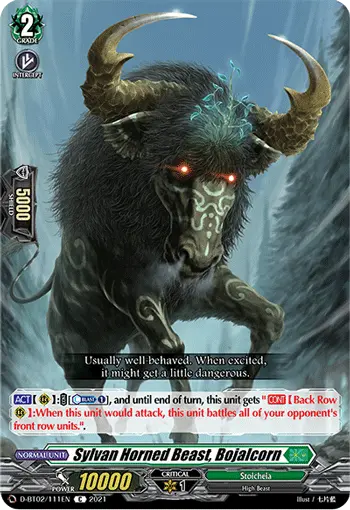 Sylvan Horned Beast, Bojalcorn