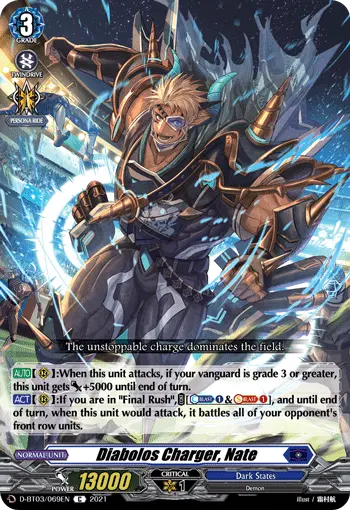Diabolos Charger, Nate