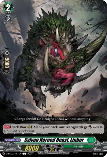 Sylvan Horned Beast, Linbur