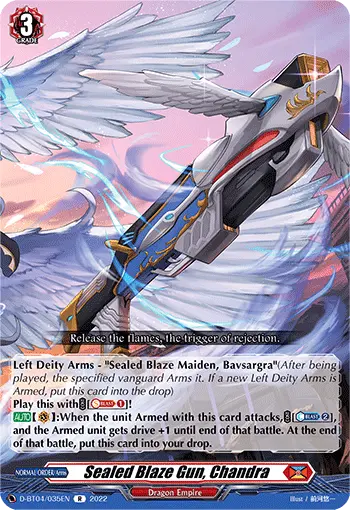 Sealed Blaze Gun, Chandra