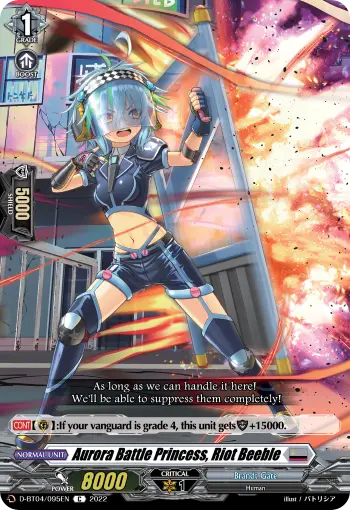 Aurora Battle Princess, Riot Beeble