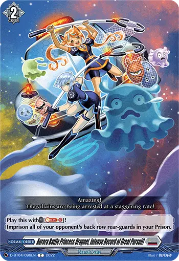 Aurora Battle Princess Dragnet, Intense Record of Great Pursuit!