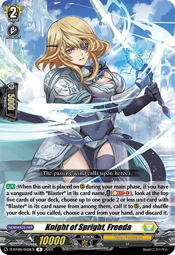 Knight of Spright, Freeda