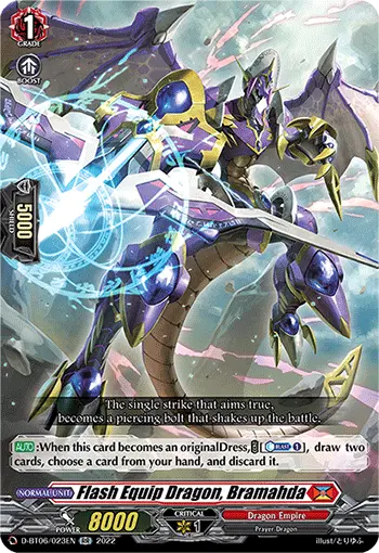 Flash Equip Dragon, Bramahda