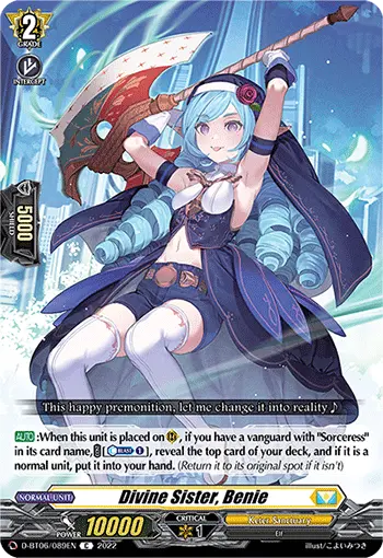 Divine Sister, Benie
