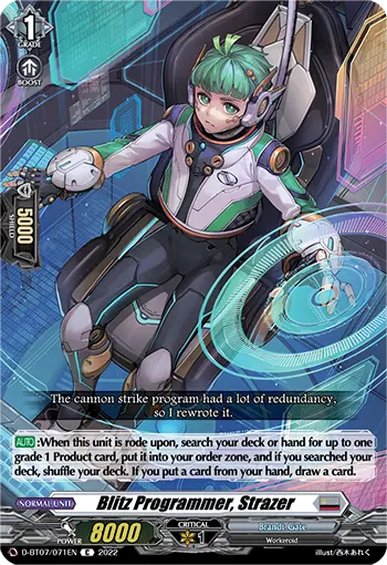 Blitz Programmer, Strazer