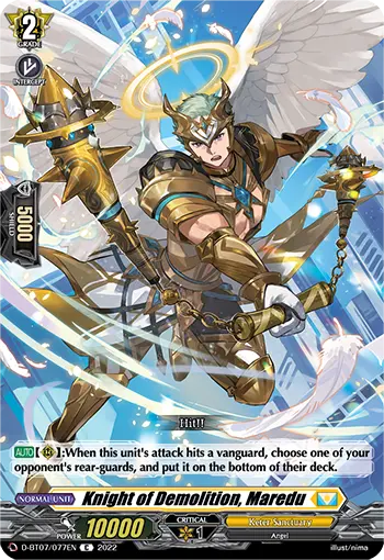 Knight of Demolition, Maredu