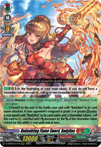 Undoubting Flame Sword, Radylina