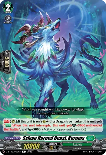 Sylvan Horned Beast, Kornms