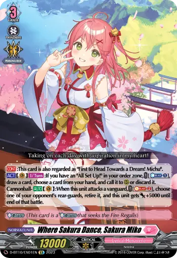 Where Sakura Dance, Sakura Miko