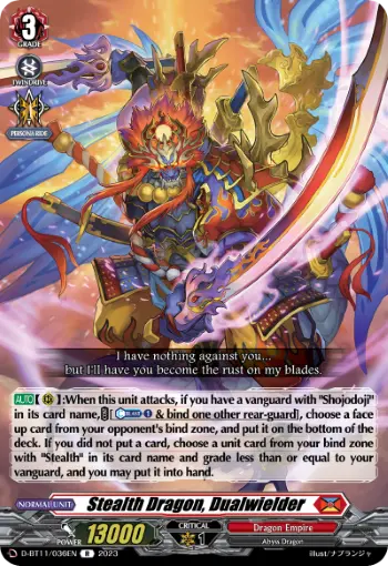 Stealth Dragon, Dualwielder