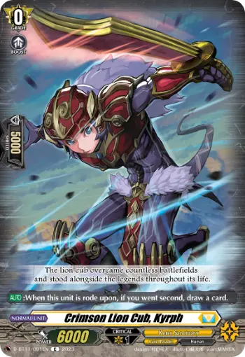 Crimson Lion Cub, Kyrph