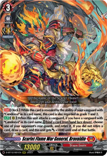 Scarlet Flame War General, Bravaldin