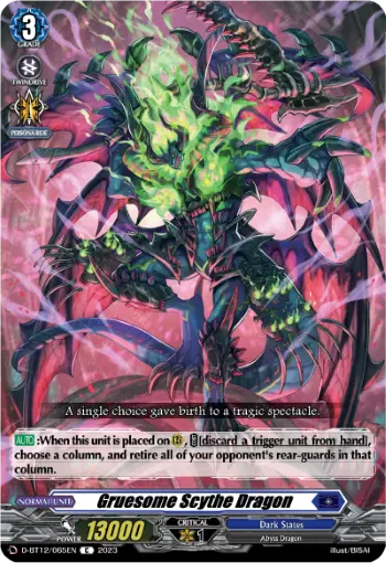 Gruesome Scythe Dragon