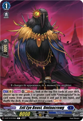 Evil Eye Beast, Ominacrowg