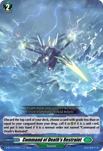 Command of Death's Restraint