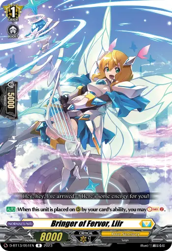 Bringer of Fervor, Liir