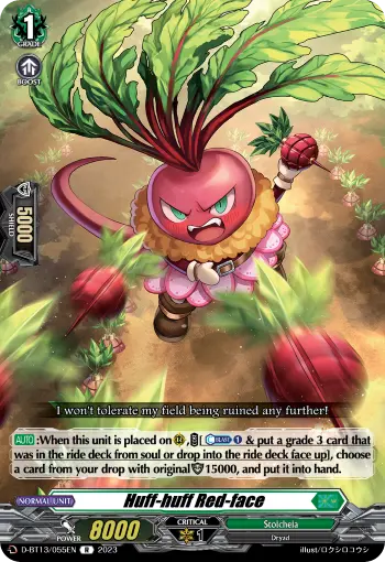 Huff-huff Red-face