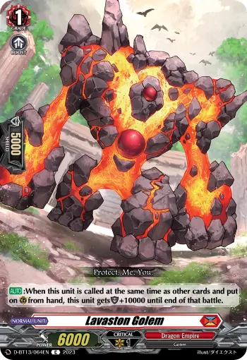 Lavaston Golem