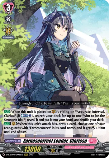 Earnescorrect Leader, Clarissa