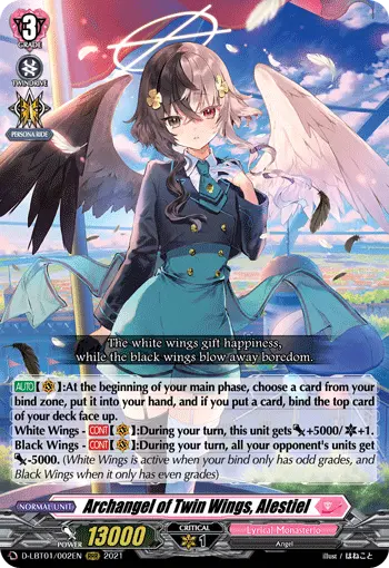 Archangel of Twin Wings, Alestiel