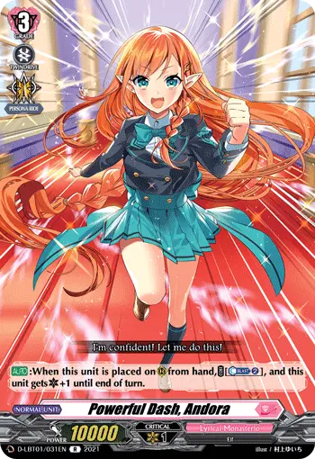 Powerful Dash, Andora