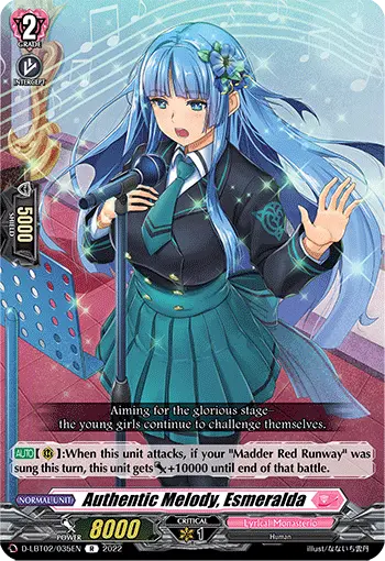 Authentic Melody, Esmeralda