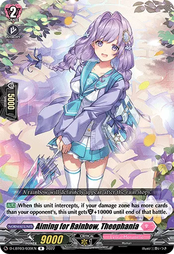 Aiming for Rainbow, Theophania