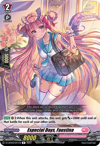 Especial Days, Faustina