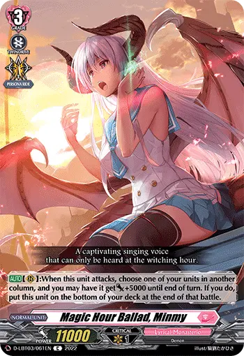 Magic Hour Ballad, Minmy