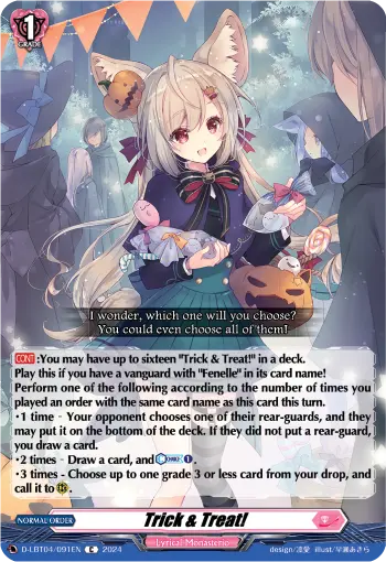 Trick & Treat!