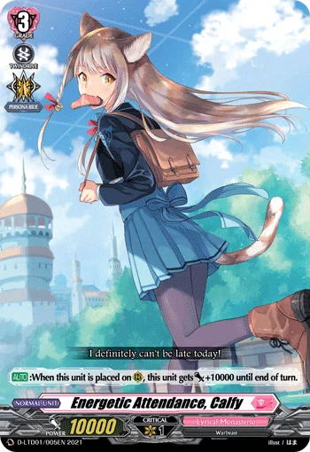 Energetic Attendance, Calfy