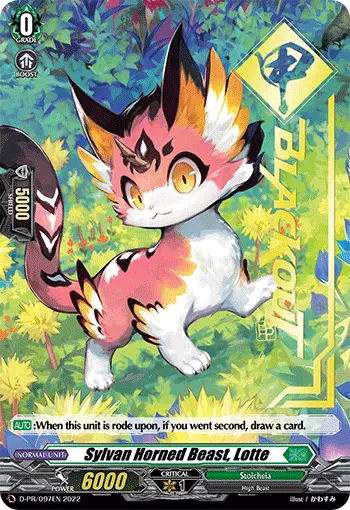 Sylvan Horned Beast, Lotte