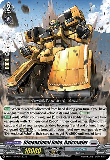 Dimensional Robo, Daicrawler