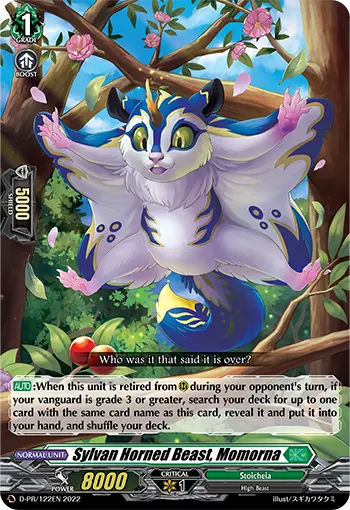 Sylvan Horned Beast, Momorna