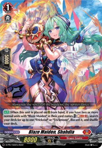 Blaze Maiden, Shahdia