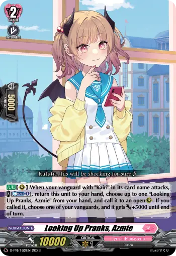 Looking Up Pranks, Azmie
