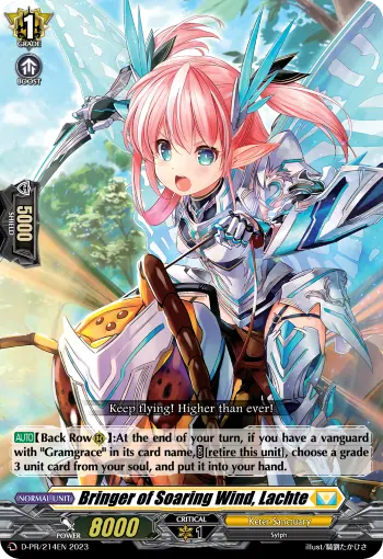 Bringer of Soaring Wind, Lachte