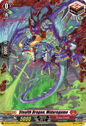 Stealth Dragon, Midaregumo