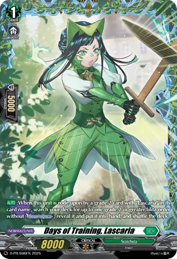 Days of Training, Lascaria