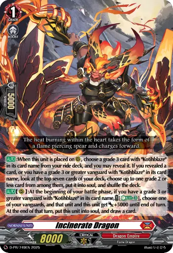 Incinerate Dragon