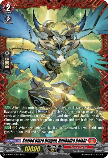 Sealed Blaze Dragon, Halibadra Balaht